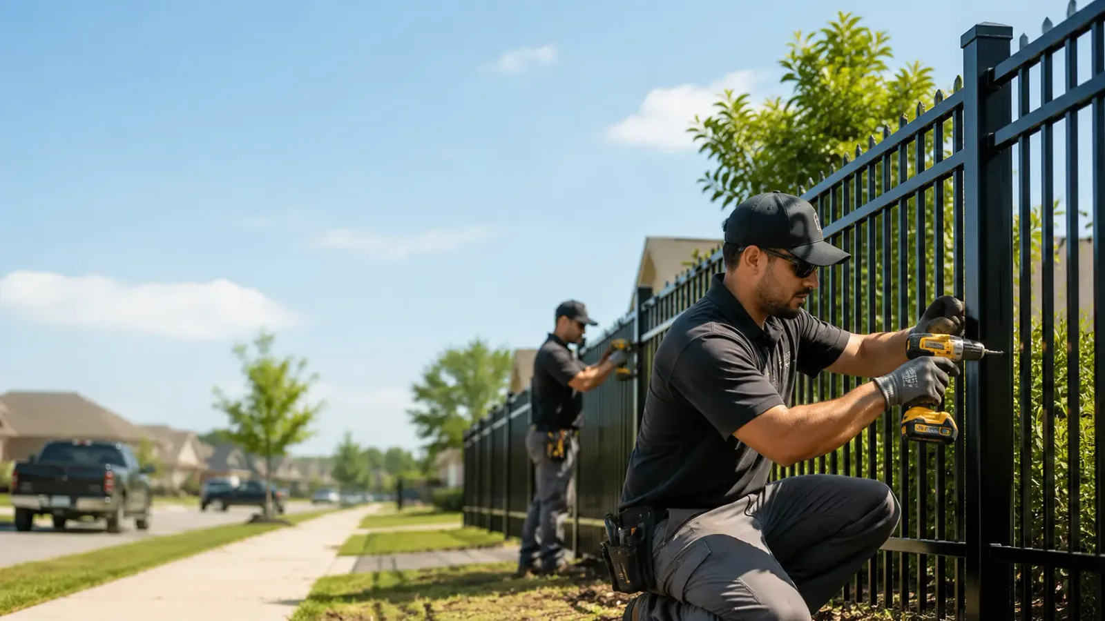 Metal Fence Installation in Rio Dell, CA